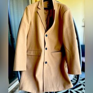 Boohoo Man single breasted Wool Coat